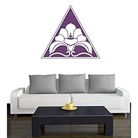 Wandtattoo Blumen Gold – 120x92 Cm – Selbstklebende Deko Für Wohnzimmer, Kinderzimmer, Küche & Mehr