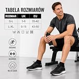 SockWaddles Skarpety do Biegania Męskie (8 Par), Oddychające Skarpetki Sportowe z Amortyzacją i Wsparciem Łuku Stopy
