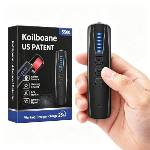 AI 7-in-1 Hidden Camera Detector, 4 Mode Anti-Spy RF & Bug Detector - image 1