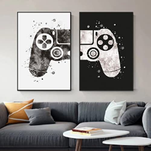 Impressions manette de jeu aquarelle pour décorer la chambre de votre garçon