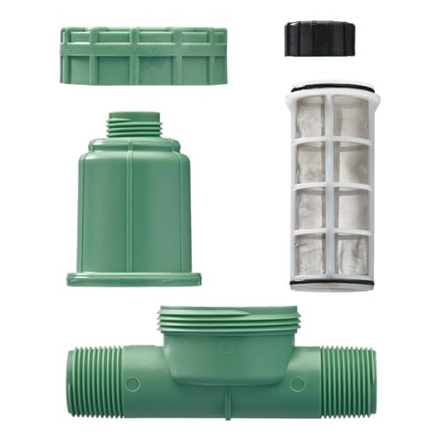 Orbit 67798 30 PSI Drip Irrigation Pressure Regulator Filter 1" MPT 3-in-1 System with Drip-Lock Adapter - image 2