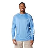 Columbia PFG Terminal Tackle™ - Camiseta de Manga Larga para Hombre, Camisetas Deportivas Grandes (Paquete de 1)