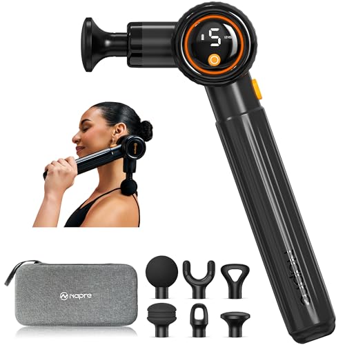 Napre Massage Gun Deep Tissue, Muscle Massage Gun with Extended H...