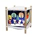 TROUSSELIER - Petit Chaperon Rouge - Veilleuse - Lanterne ReVOLUTION 2.0 - Cadeau Enfant - Projecteur d’Etoiles Musical - Musique & Histoire du soir en Streaming - Détecte les Pleurs - Rechargeable