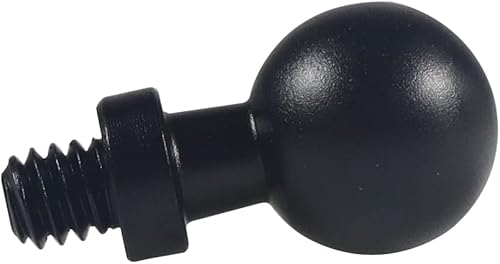 Miniatura 3 de FEICHAO Adaptador de montaje de cabeza de bola de 0.787 in0.669 in0.591 in0.512 in a 14 tornilloagujero de bola para accesorios de fotografía de