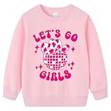 Slurinx Girls Cotton Fashion Sweatshirts Toddlers Cowgirl Long Sleeve Pullover Tops Clothes for Aged 2-7