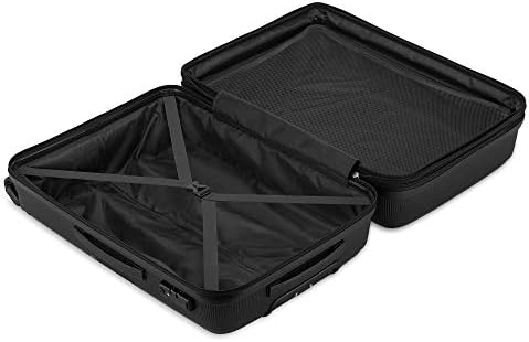 Tripp Black Escape Medium 4 Wheel Expandable Suitcase