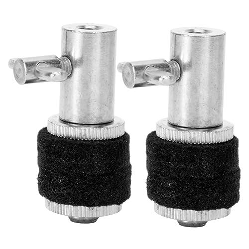 Abaodam 2pcs Replacement Hi-hat Clutch for Jazz Drum Metal Hi-hat Clutch Parts Easy-up Drum Accessories