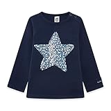 CAMISETA PUNTO ESTRELLA NIÑA MARINA BASICOS BABY FW21