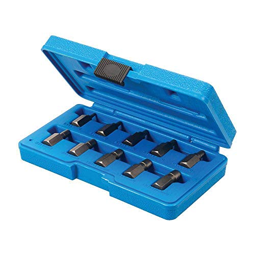 Preisvergleich Produktbild Silverline 821226 HTMULTI Spline Schraubenausdreher-Set, 10-teilig