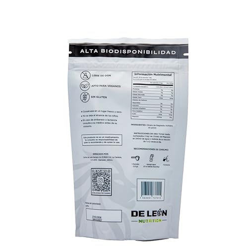 Vitamínicos, Sports polvo magnesio Marca DE LEON NUTRITION (2)