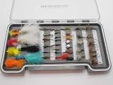 Anfänger-Set zum Fliegenfischen, 40 Stück, verschiedene Größen NBX74