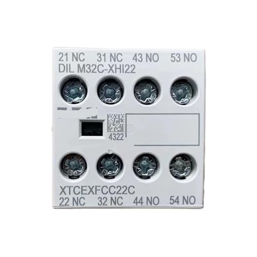 Image of HUUOQIWY AC contactor Auxiliary Contact DILM32C-XHI22 XHI11 XHI31 XHI02 XHI11S(DILM32C-XHI11)
