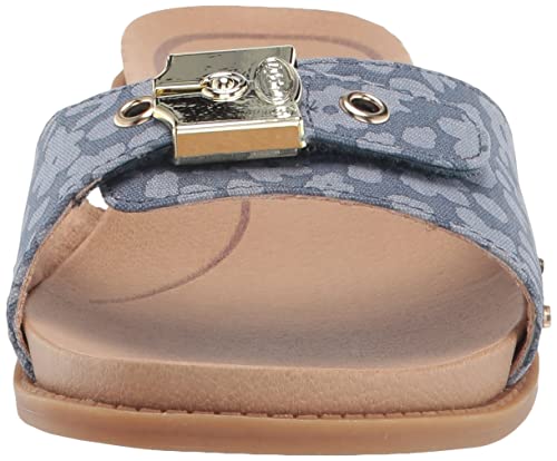 Dr. Scholl's Originalist Floral Chambray Slide Sandals #TOP16