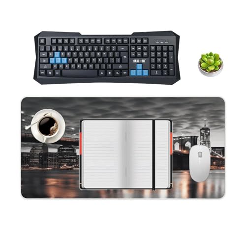 Mouse Pad grande de caucho con base antideslizante 60x30 cm miniatura 4