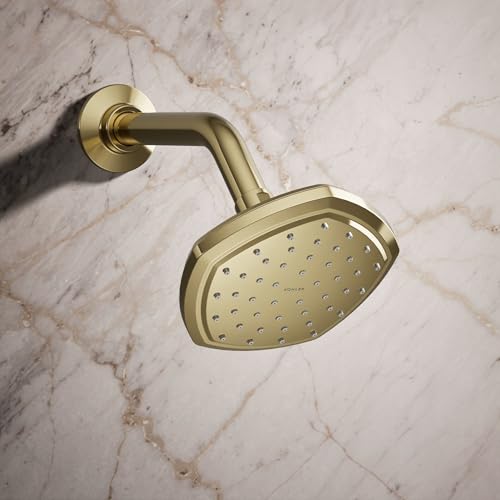 Kohler 27050-G-2MB Occasion® Single-function showerhead, 1.75 gpm, Vibrant Brushed Moderne Brass by Kohler - Image 3