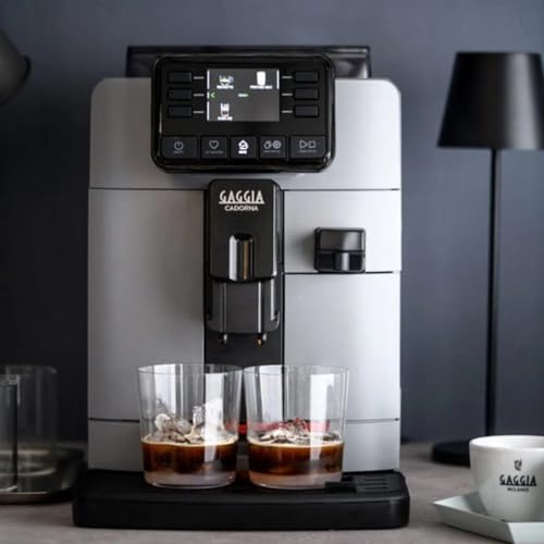 Image of Kaapi Solutions Cadorna Prestige Super-Automatic Espresso Machine - Moon Grey, 14 One-Touch Drinks, Built-in Grinder, Milk Carafe, TFT Display