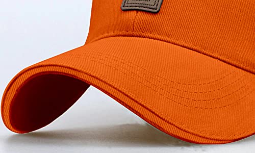Image of solid plain unisex cotton caps free size adjustable casual look stylish cap