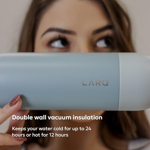 Image of LARQ Bottle - Self-Cleaning Water Bottle and Water Purification System, Seaside Mint (25oz / 740ml)