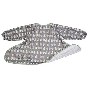 Slabbetje – Appels – BLW Lange mouw slabbetje essentieel voor baby’s die zelf eten, Rapley methode. Waterdicht slabbetje…