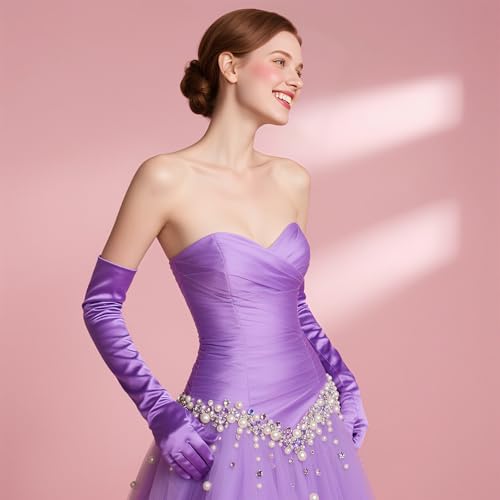 Women Gloves for for Wedding, Tea Party, Cosplay, Costume