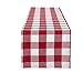 Elrene Home Fashions Farmhouse Living Buffalo-Check Table Runner, Rustic Kitchen and Table Linens, 13