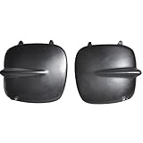 Fog Lights Cover Compatible With 1997-2001 Subaru Impreza | STI Style Black ABS Replacement Front Off Road Fog Driving Light Cover by IKON MOTORSPORTS | 1998 1999 2000