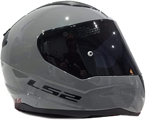 LS2 FF353 RAPID - Casco integral para moto Full Face Sport Running Touren Nardo Gris con visera oscura