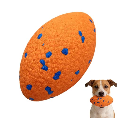 GREATRICH Pelota Perro Indestructible, Balón de Pelotas para Perros, Juguetes para Perros, Dog Toys, Flotante para Juegos Acuáticos, Ideal para Perros Medianos y Grandes, Naranja