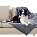 Nobleza wasserdichte Hundedecke, XXL 203 x 152cm Flauschig und Weich Outdoor Hundedecke, Katzendecke für Katzen, Maschinenwaschbar, Beidseitiger Sofabezug-Schutz, Grau