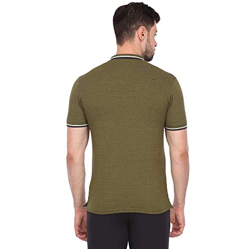 Image of Pepe Mens Slub Polo T-Shirt