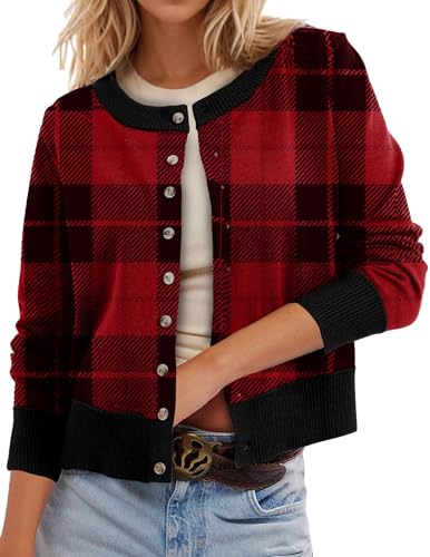 Image of Ziesexy Womens 2026 Leopard Cardigan Cropped Button Up Sweater