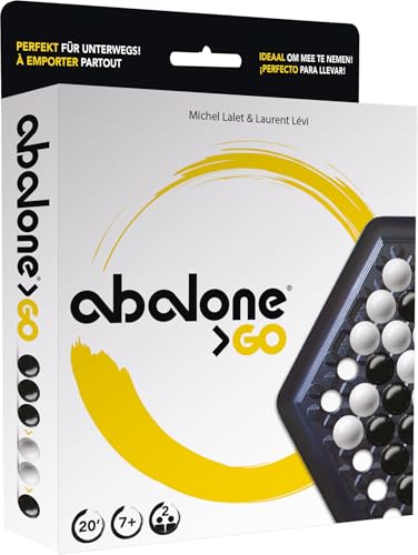 Zygomatic | Abalone GO | Juego de Mesa | A Partir de 7 Años | para 2 Jugadores | 20 Minutos por Partida | Multilenguaje (Incluye Español)