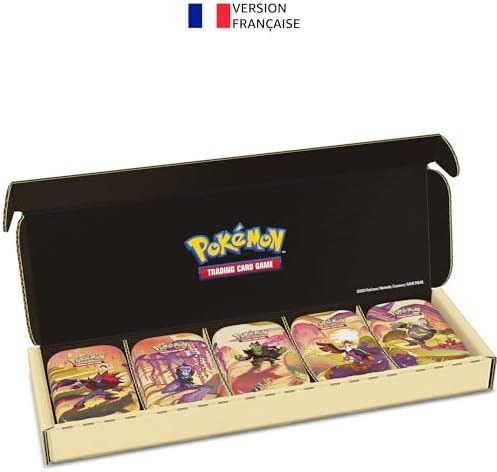 Pokémon: Lot de Mini-boîtes Écarlate et Violet – Fable Nébuleuse ...