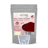 Aker Fassi Powder Pure Natural Deer Blood Magic Premium Red Ground Natural Dry Dried Herbal Herb Herbs No Additives No Preservatives Halal (3.52 oz / 100 gm) دم غزال مطحون حلال