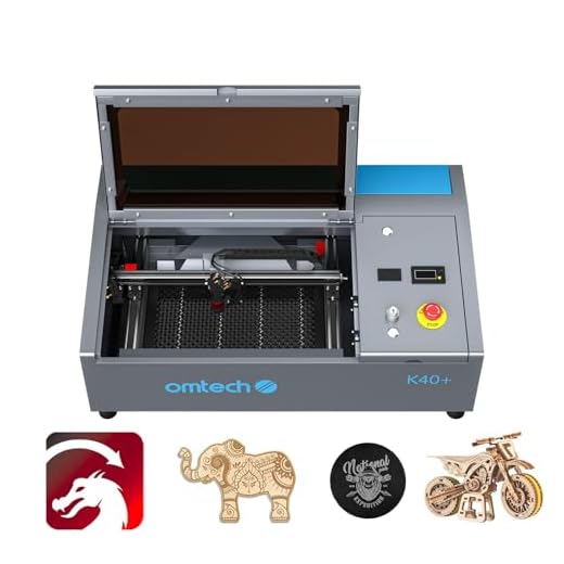OMTech K40+ 40W CO2 Laser Engraver