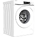 Produktbild Sharp ES-NFW814CWA-DE Waschmaschine Frontlader / 8 kg / 1400 U/min/Adanced Inverter Motor / 15 Programme inkl. 12 min Kurzprogramm und Dampffunktion/AquaStop/Weiß