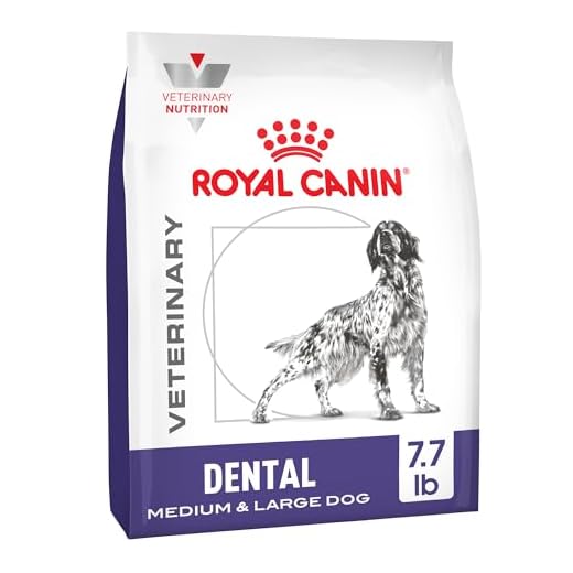 Royal Canin Veterinary Diet Canine Medium and Large Dental Adult Dry Dog Food, 7.7 lb Bag