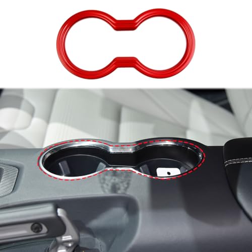 Cadre central pour porte-gobelet Ford Mustang accessoire rouge
