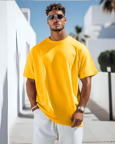 Image of AUSK Men's Graphic Printed Clothing Co-Ord Set | Oversized T Shirt with Track Pant | Casual Daily Wear Outfit for Men