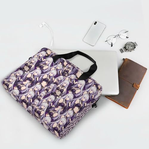 Bolsa cruzada para laptop 15.6" con asa y correa miniatura 7