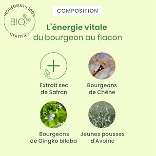HERBALGEM - Libidogem - Désir & Libido Femme - Naturel - Complément Alimentaire Gemmothérapie Concentrée - Extrait De Bourgeon Frais De Safran - Sans Hormones - Bio - 30 ml