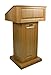 Victoria Lectern - Without Sound in Mahogany