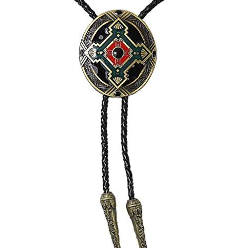 oshhni Colar Masculino Impresso American Cowboy Head Estilo Vintage