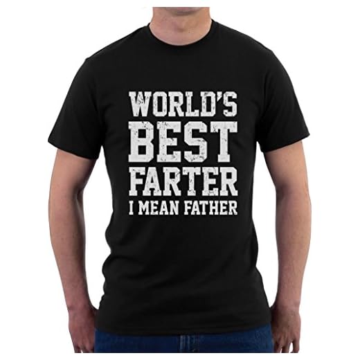 Worlds Best Farter, I Mean Father – rolig för pappa vintage stil pappa t-shirt