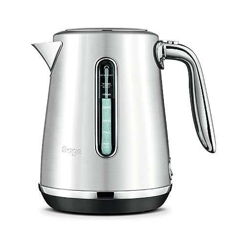 Sage Soft Top Luxe Quiet Electric Kettle Brushed Stainless Steel