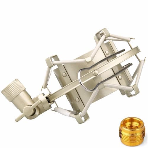 Carcasa HGB5 de lujo en metal dorado antichoque y trasera transparente
