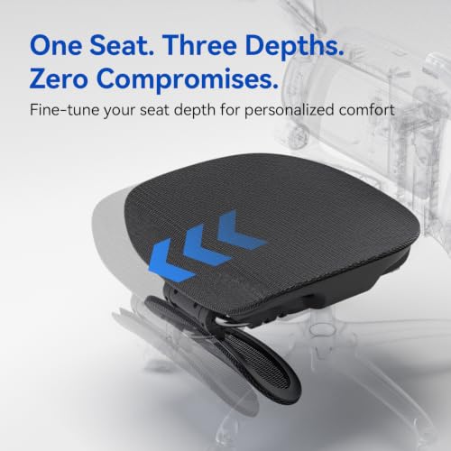 Image of SIHOO B300 PRO Ergonomic Office Chair with Footrest, Mesh Desk Chair, Black