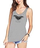 Game of Thrones All Men Must Die Juniors Heather Gray Tank Top M