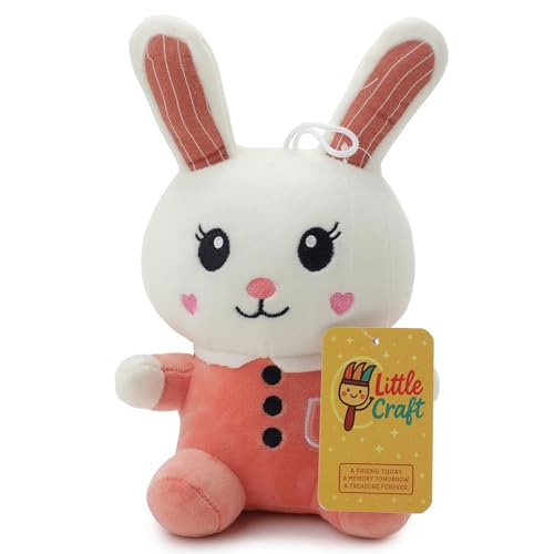 Image of Soft Pink Pocket RabbiTPlush Toy for Kids Stuffed Soft Toy with Cute Hug-Friendly Plush for Babies, Toddlers & Children Safe, Lightweight & Easy to Clean (35CM)
